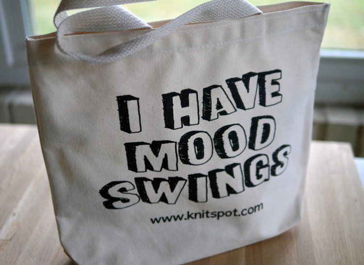 I Have Mood Swings Tote Bag - Click Image to Close