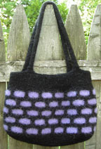 Felted Granny Bag - Click Image to Close