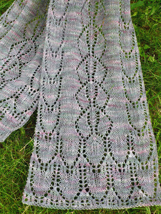 Orchid Lace Scarf - Click Image to Close