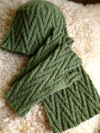 scarves knitting patterns