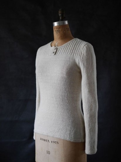 Textured Henley by Ruth Garcia-Alcantud - Click Image to Close