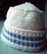 Four Way, Two Needle Hat - Click Image to Close