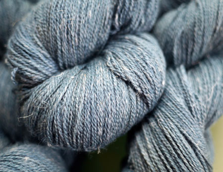 The Fibre Company Meadow Lace Blue Bonnet - Click Image to Close