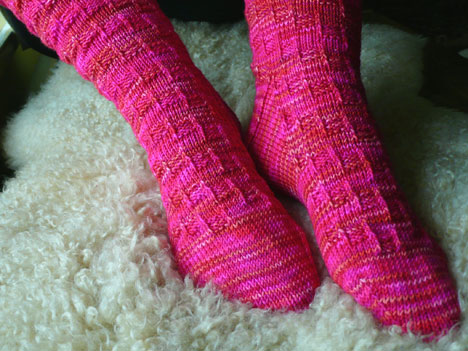 Chicklets Sock - Click Image to Close