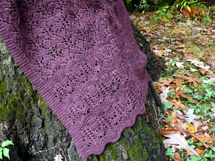 Cluaranach Lace Wrap or Scarf - Click Image to Close