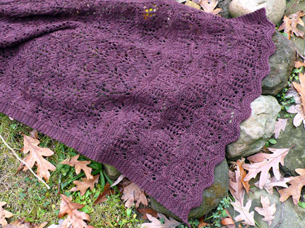 Cluaranach Lace Scarf or Wrap - Click Image to Close