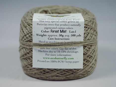 Pakucho Lace Cotton "Forest Mist" - Click Image to Close
