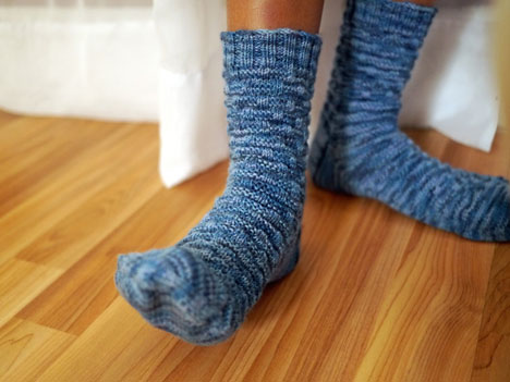 basketweave sock